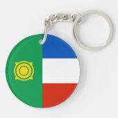 ハカシアの旗 キーホルダー (裏面)