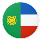 ハカシアの旗 セラミックノブ (正面)