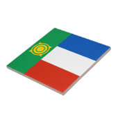 ハカシアの旗 タイル (側面)