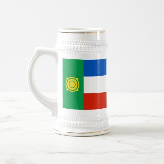 ハカシア旗 ビールジョッキ (左)