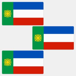 ハカシア旗 ラベル