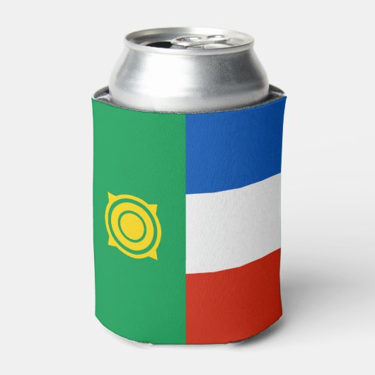 ハカシア旗 缶クーラー (缶正面)