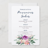 ハカスタムッピーパスソーバーペサッハサメークホリデーカード サンキューカード (裏面)