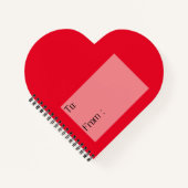 ハカスタムート型らせん綴じ手帳 ノートブック (正面)