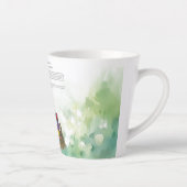 ハカラフルンドグ絵を描ロディアンフィンチ カフェラテマグ (右)