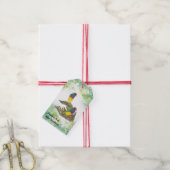 ハカラフルンドグ色彩の鮮やかロディアンフィンチ ギフトタグ (より糸付き)