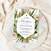 ハカランダの花 フレーム 捧げる 招待状