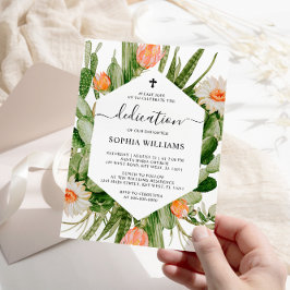 ハカランダの花 フレーム 捧げる 招待状