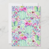 ハカランダランタン・フィエスタ ウェディング 招待状 (裏面)