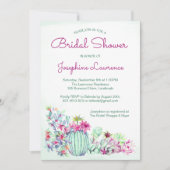 ハカランダ ブライダルシャワーの招待状 招待状 (正面)