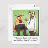 ハガキおもしろいーの取得 ポストカード (正面/裏面)