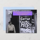 ハガキおもしろいー – コットンチョッピングホース ポストカード (正面/裏面)