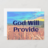 ハガキが神様に贈られる ポストカード (正面/裏面)