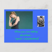 ハガキで被収容者を応援ユーモアのあるしろ! ポストカード (正面)