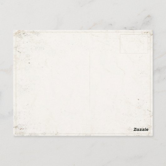 ハガキとヴィンテージリオデジャネイロプリント ポストカード (裏面)