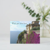 ハガキに来てほしい ポストカード (スタンド正面)