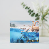 ハガキのファンタジーへの航海 – The Cracken ポストカード (スタンド正面)