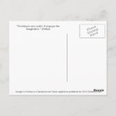 ハガキのファンタジーへの航海 – The Cracken ポストカード (裏面)