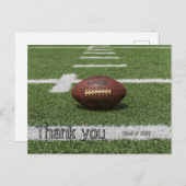 ハガキのラグビーボールのスポーティなクラスに感謝 ポストカード (正面/裏面)
