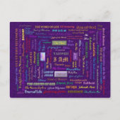 ハガキの名前 ポストカード (正面)