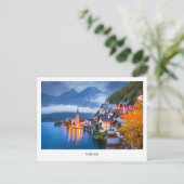 ハガキの夜のシーン,オーストリア ポストカード (スタンド正面)