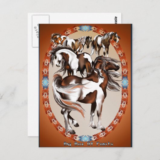 ハガキの大絵を描き箱 ポストカード (正面/裏面)