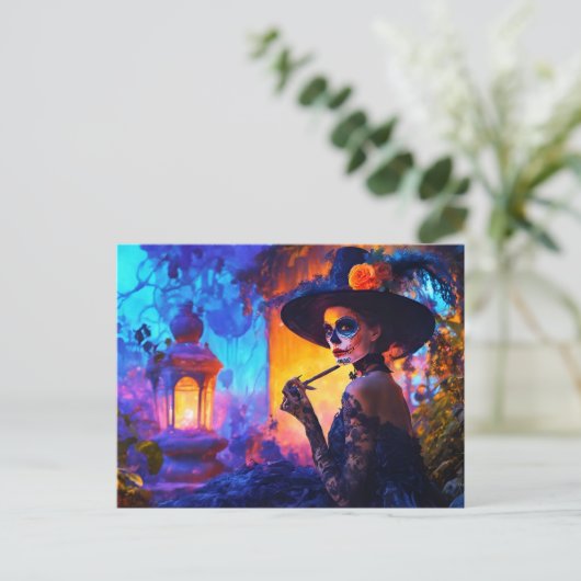 ハガキの日 ポストカード (スタンド正面)