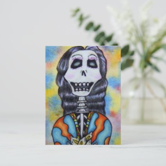 ハガキの日 ポストカード (スタンド正面)