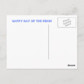 ハガキの日 ポストカード (裏面)