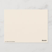 ハガキの日 ポストカード (裏面)