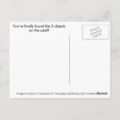 ハガキへのファンタジー- SteamPunk City ポストカード (裏面)