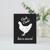 ハガキを移動したファーム動物の住所の変更 ポストカード (スタンド正面)