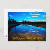 ハガキイエローストーン国立公園 ポストカード (正面/裏面)