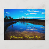ハガキイエローストーン国立公園 ポストカード (正面)