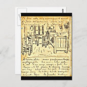 ハガキクラシックーヴィンテージ/ビンセント・ヴァン・ゴッホ205 ポストカード (正面/裏面)