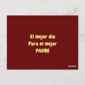 ハガキフェリズディアデルパドレ ポストカード (裏面)