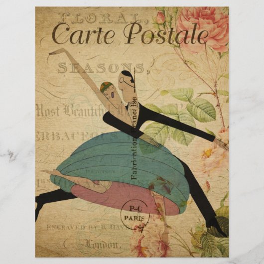 ハガキフランスのチラシ (正面)