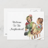 ハガキヴィンテージレトロへようこそ ポストカード (正面/裏面)