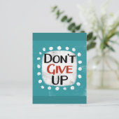 ハガキ与えを上げない ポストカード (スタンド正面)