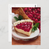 ハガキ付きさくらんぼ掛け ポストカード (正面/裏面)