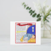 ハガキ付き神感動的様 ポストカード (スタンド正面)