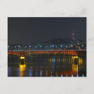 ハガキ宗州橋/韓国ソウルタワー ポストカード
