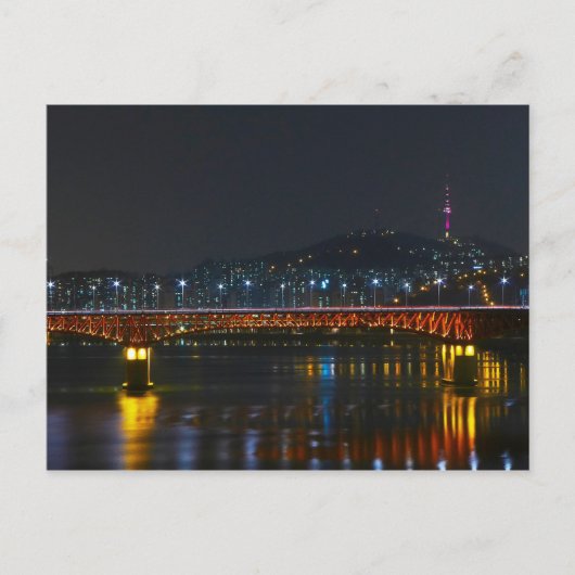 ハガキ宗州橋/韓国ソウルタワー ポストカード (正面)