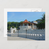 ハガキ寺院の歯，キャンディ，スリランカ ポストカード (正面/裏面)