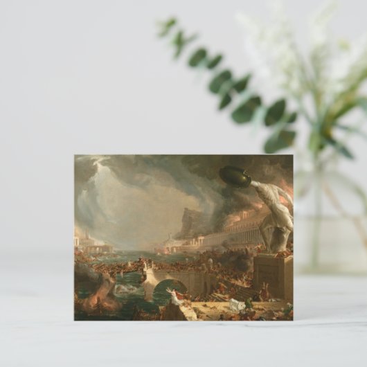 ハガキ帝国破壊コールTのコース。 ポストカード (スタンド正面)