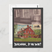 ハガキ幽霊のよく出るアミティホールダンカノンPAと幽霊 ポストカード (正面/裏面)