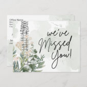 ハガキ恋しく思のカイロプラクティック回収 ポストカード (正面/裏面)