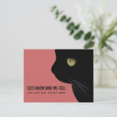 ハガキ感じのおもしろい知り ポストカード (スタンド正面)