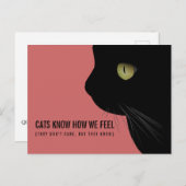 ハガキ感じのおもしろい知り ポストカード (正面/裏面)