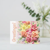 ハガキ挨拶! ポストカード (スタンド正面)